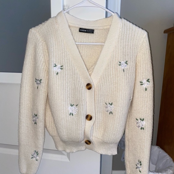 SHEIN Sweaters - Small SHEIN cropped tank and cardigan